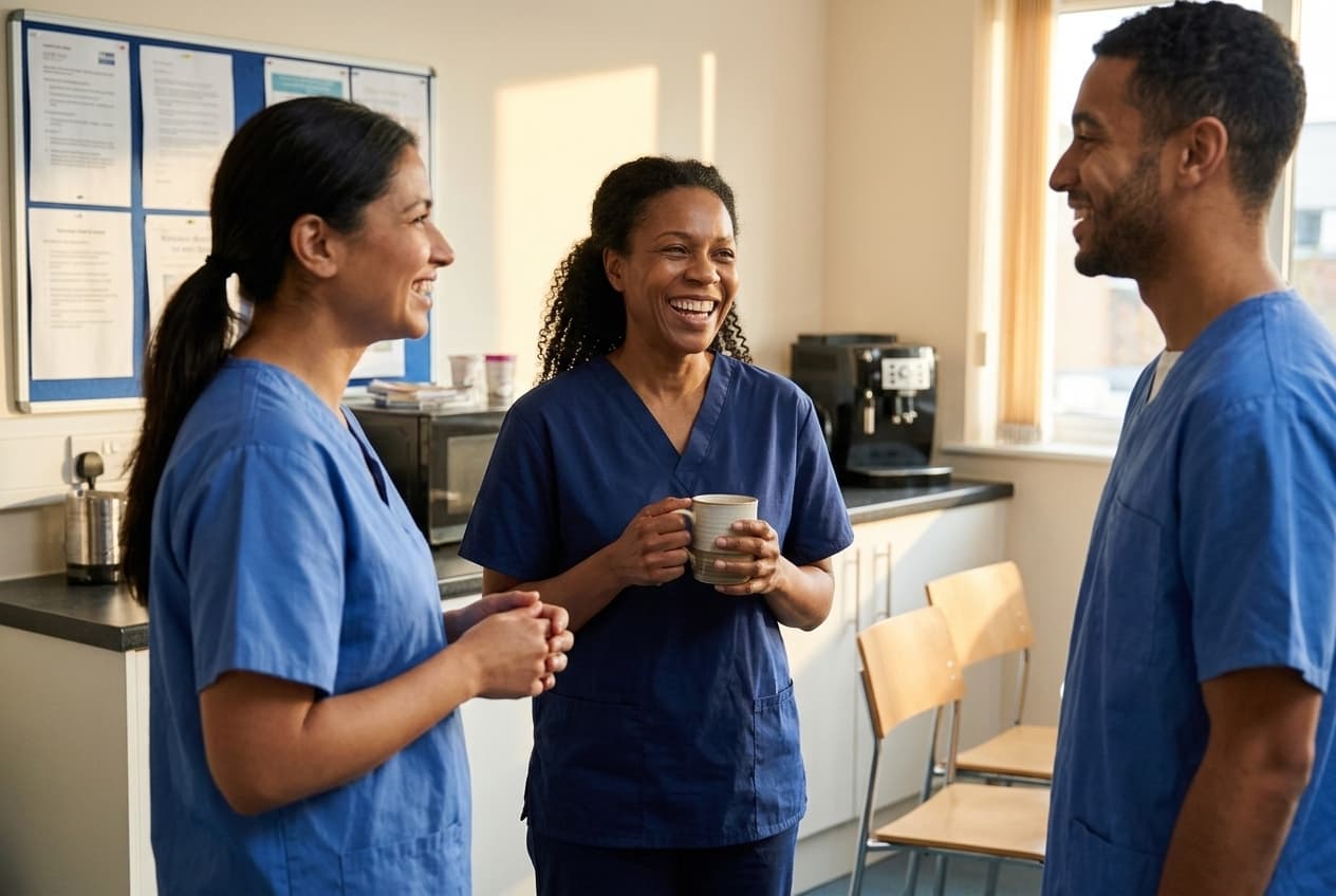 Standing tall on the ward instead of counting down the hours