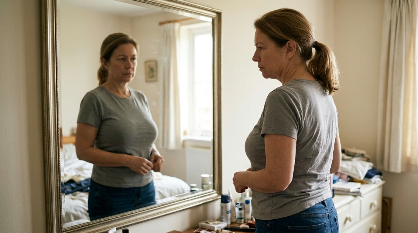 You didn't give up on bras because your body is difficult. You gave up because every bra hangs your weight off thin lines.