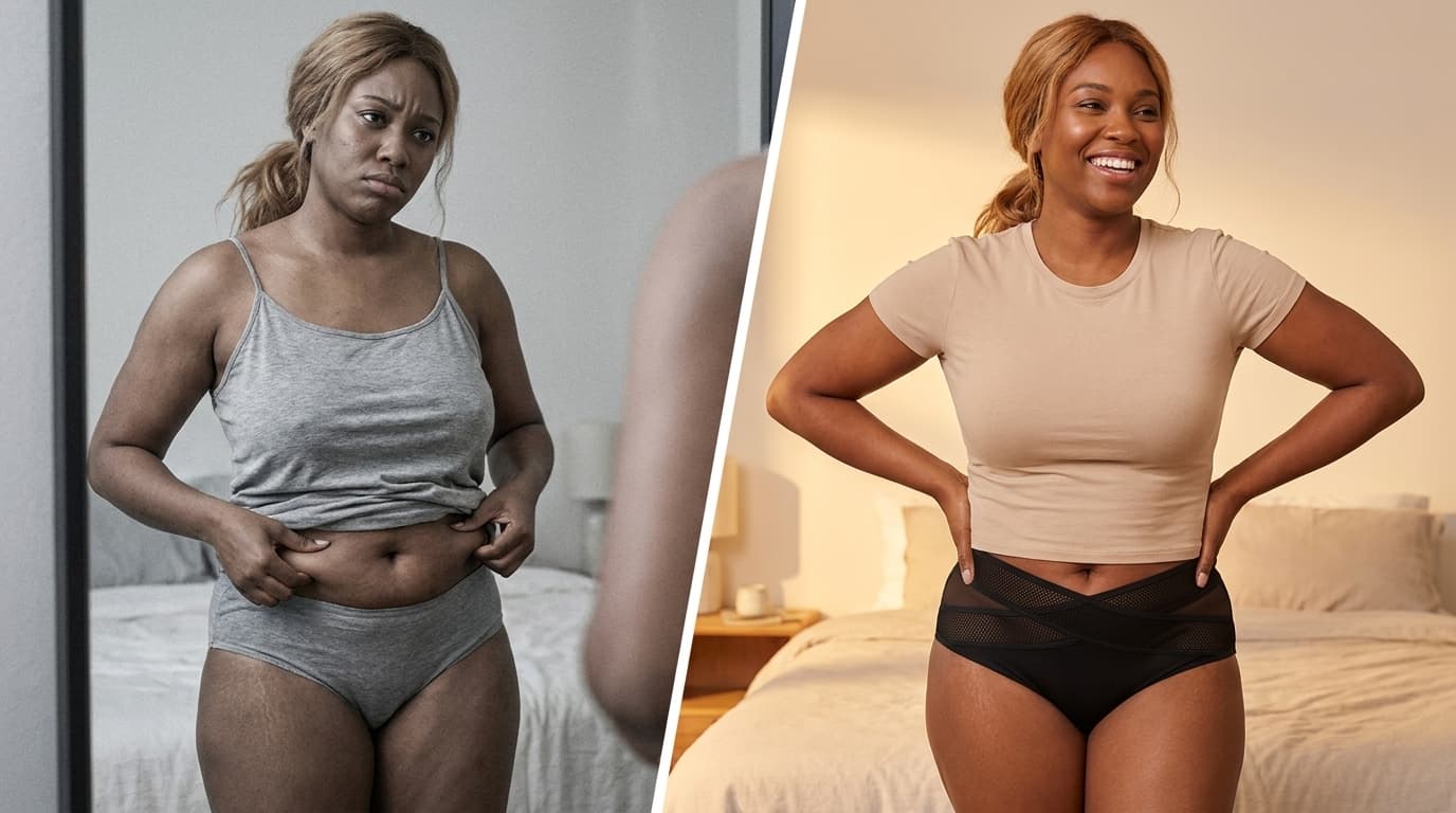 How I Erased My C-Section Shelf in 10 Seconds — Without Losing a Pound