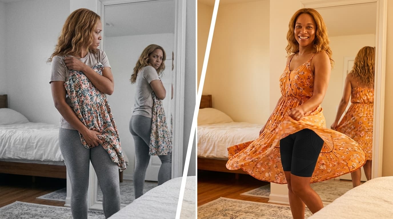 How I Lifted My Butt and Ended Thigh Chafe in 30 Seconds Without Squats