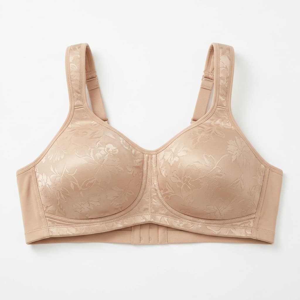 Playtex 18 Hour wirefree bra with wide padded straps