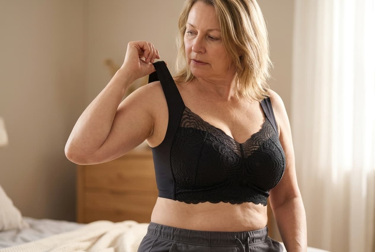 Meet ShapeChic: wide straps set to stay, no hooks to ride up