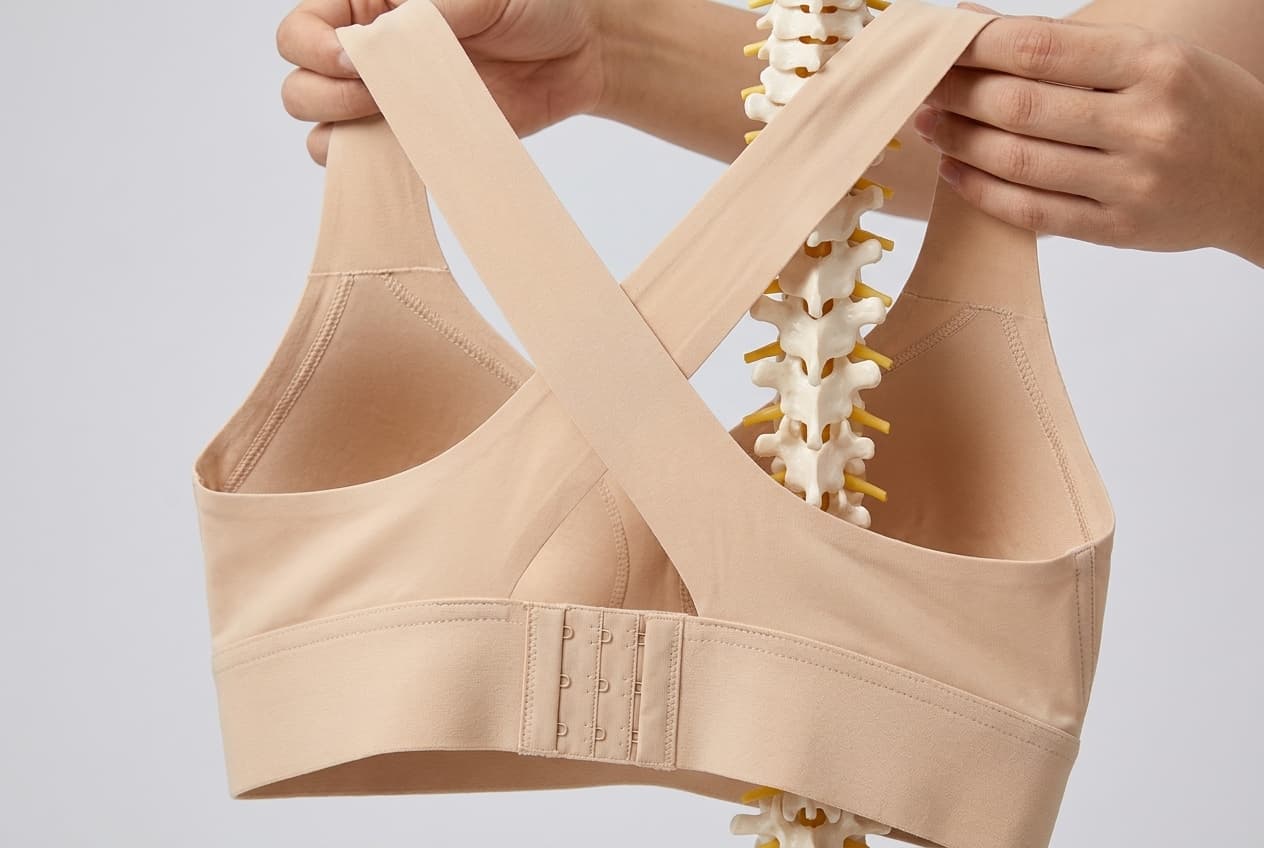 A heavy bust is a weight hanging off the front of your shoulders