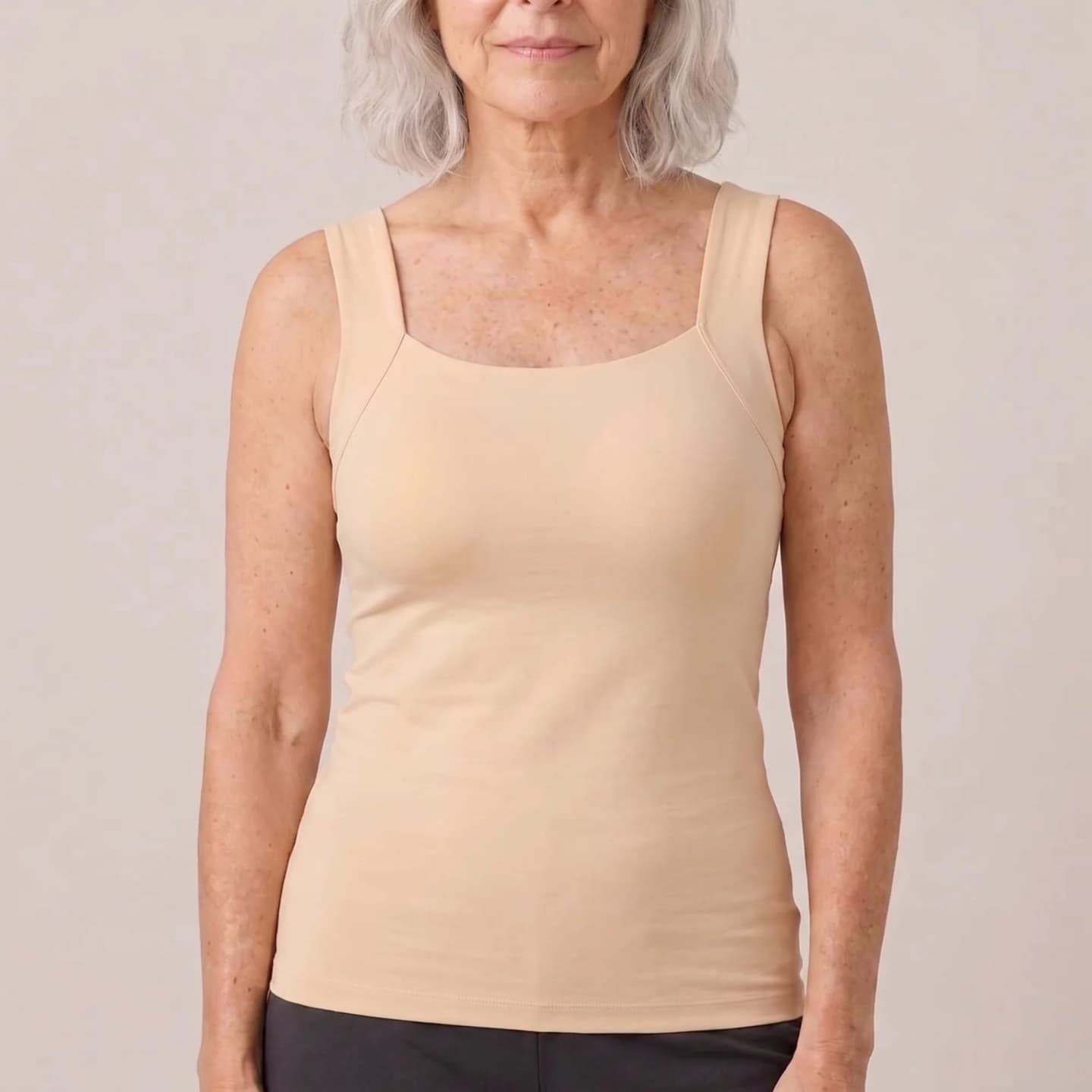 ShapeChic™ Comfort Bra Tank in Nude ShapeChic™ Comfort Bra Tank in Nude