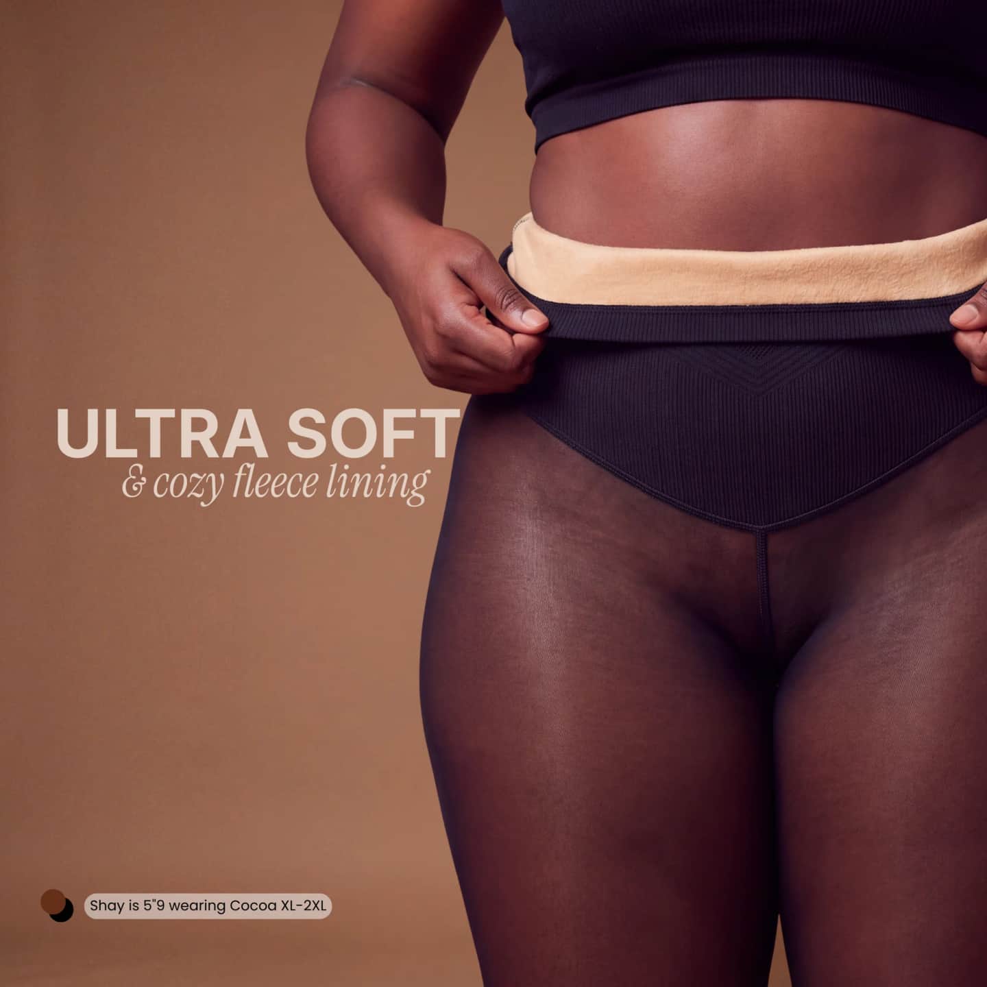 ShapeChic™ Fleece Leggings