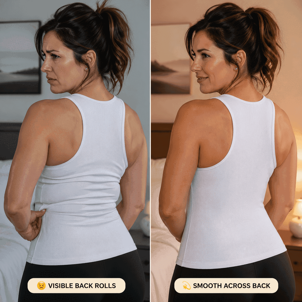Erases Back Bulge In 3 Seconds Flat