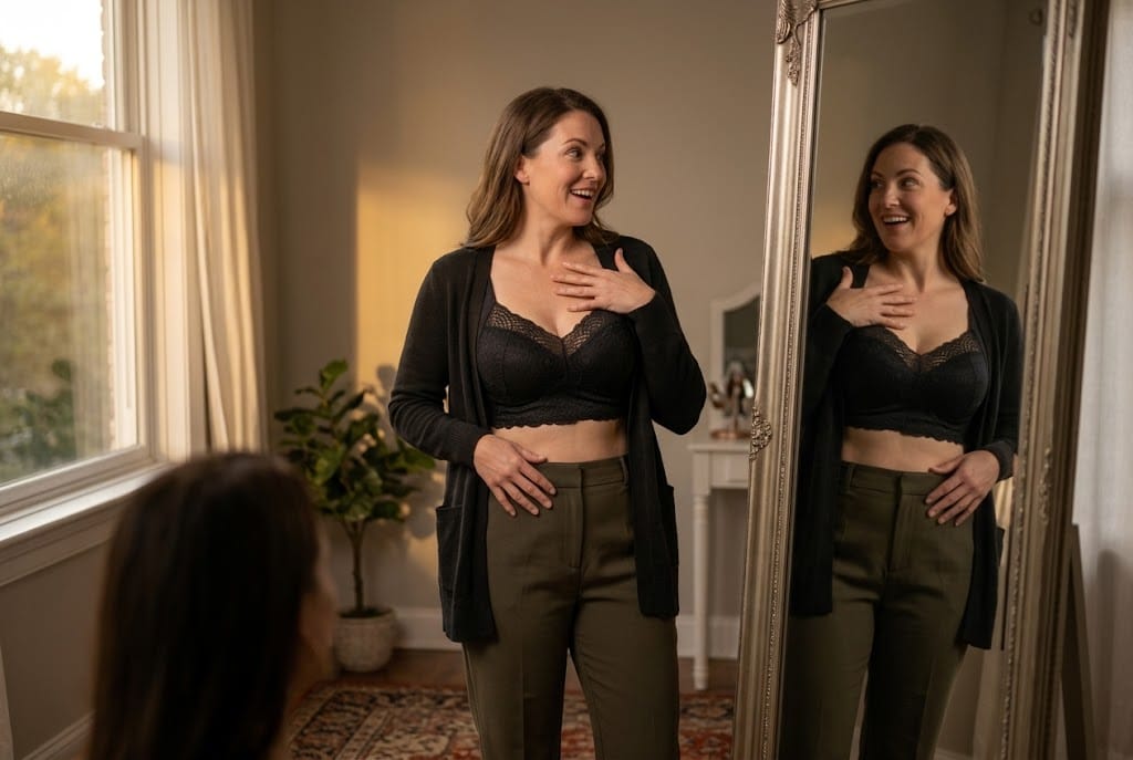 How The ShapeChic™ Bra Lifts 2.3 Inches Without A Single Wire